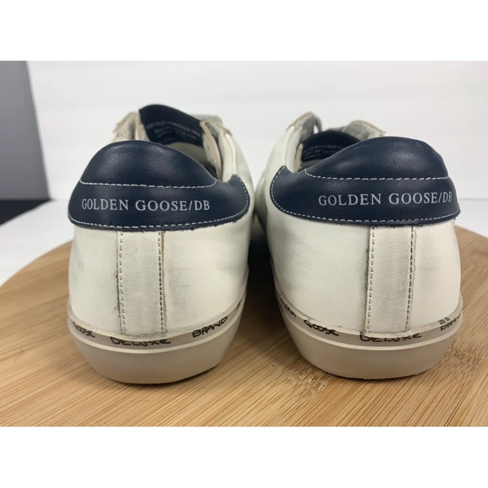 Golden Goose Hi Star Skateboarding  White Leather Women’s Size 40 - Picture 3 of 9